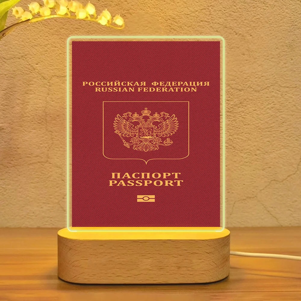 Russian Passport Lamp - view 7