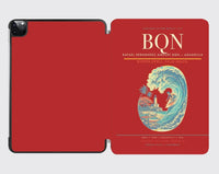 Thumbnail for Rafael Hernández Airport (BQN) design on red ipad tablet case