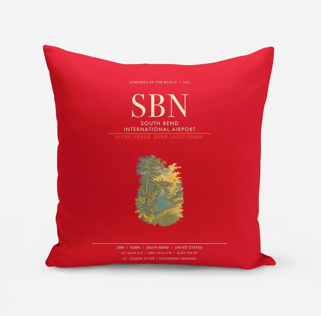 South Bend International Airport SBN - Red