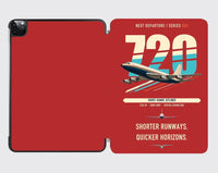 Thumbnail for Boeing 720B design on red ipad tablet case