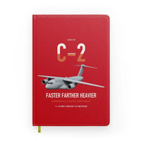 Thumbnail for Kawasaki C-2 design on red notebook