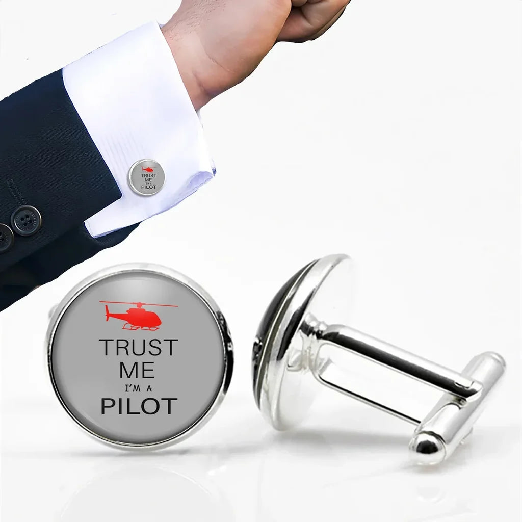 Helicopter Cuff Links - view 7