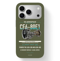 Thumbnail for CF6-80E1 Case design on green army iphone case