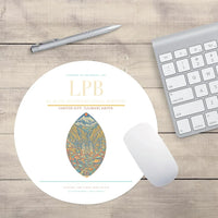 Thumbnail for El Alto International Airport LPB Mouse-Pad Round - White