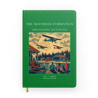 Thumbnail for VINTAGE G4431 - The Moonrise Formation - Designed Notebooks design on green