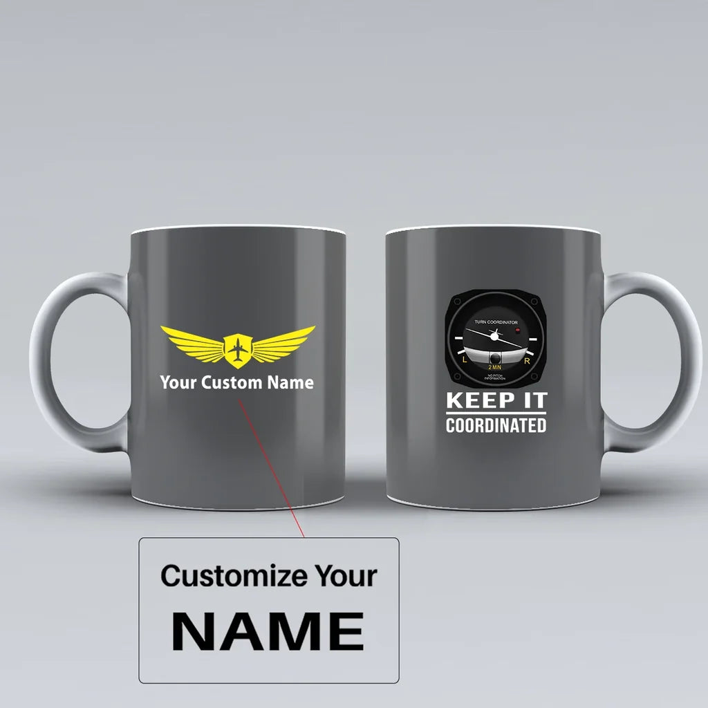 Customisable Keep It Coordinated Mug - view 7