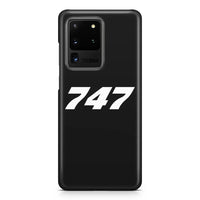 Thumbnail for Boeing 747 Flat Text Samsung S & Note Cases aviation design on Samsung Galaxy S/Note case for Samsung Galaxy S/Note.