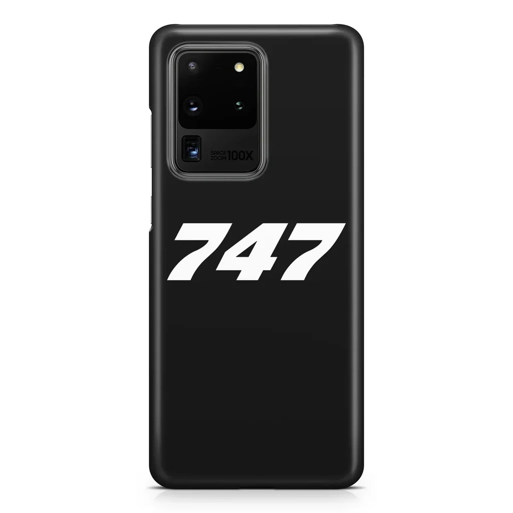 Boeing 747 Flat Text Samsung S & Note Cases aviation design on Samsung Galaxy S/Note case for Samsung Galaxy S/Note.