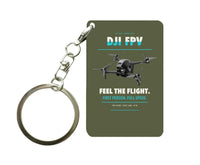 Thumbnail for DJI FPV Key Chain design on green army key chain