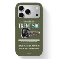 Thumbnail for TRENT 500 Case design on green army iphone case