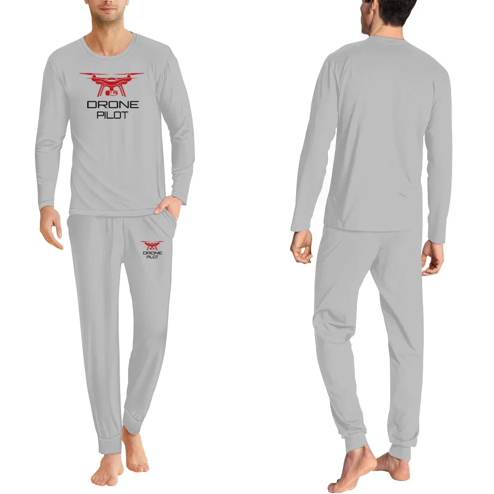 Drone Pilot men pajamas - Light Blue