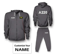 Thumbnail for Customisable Airbus A220 Hoodie - view 7