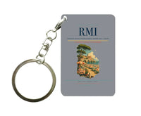Thumbnail for Federico Fellini International Airport (RMI) design on gray key chain