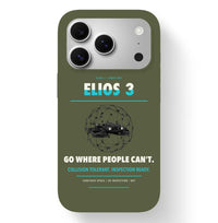 Thumbnail for Flyability Elios 3 Case design on green army iphone case
