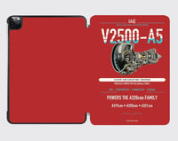 Thumbnail for V2500-A5 design on red ipad tablet case
