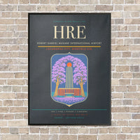 Thumbnail for Robert Gabriel Mugabe International Airport HRE vertical canvas print - framed - gray background