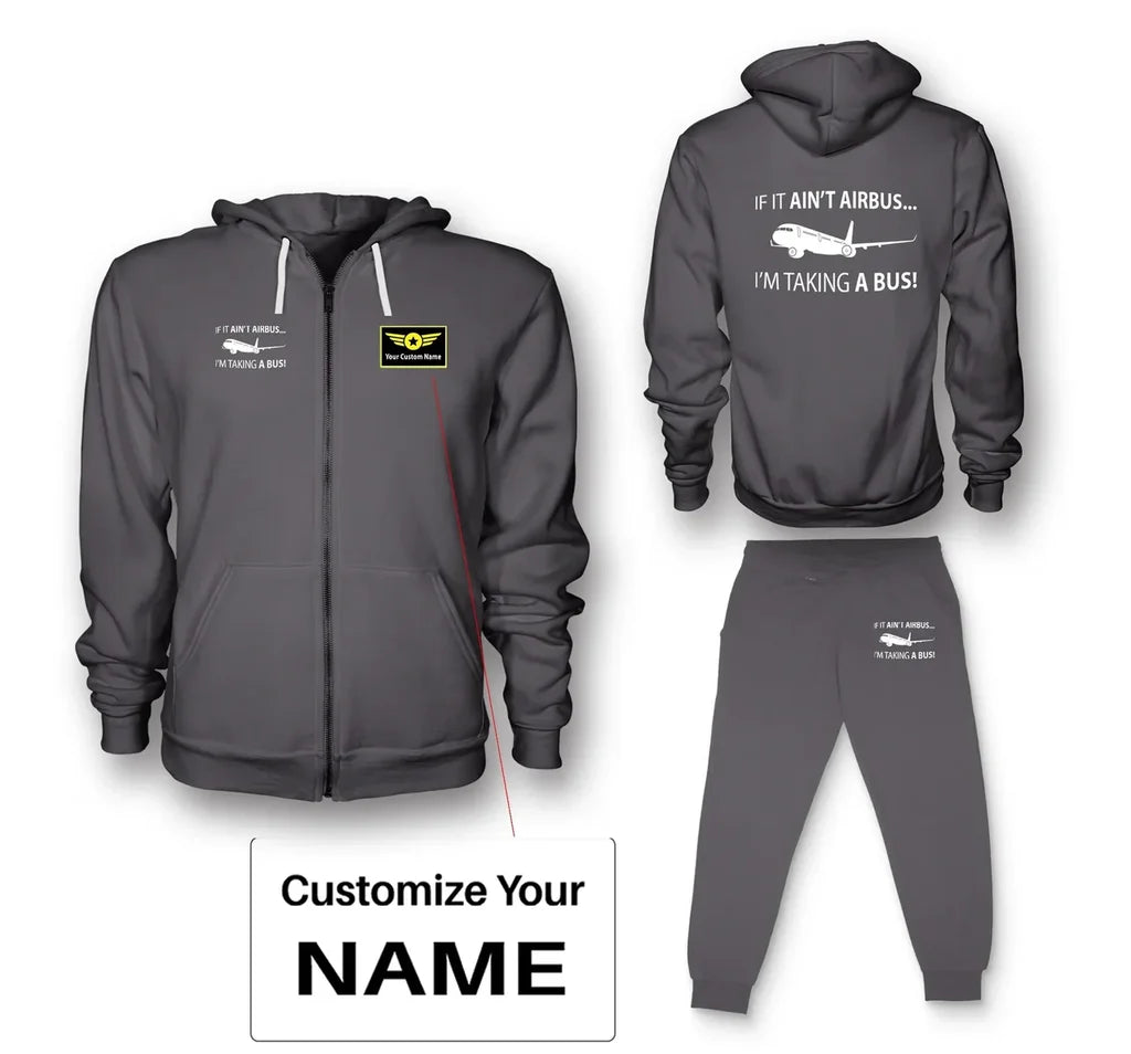 Customisable If It Ain't Airbus Hoodie - view 7