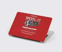Thumbnail for TPE331-12 design on red MacBook case