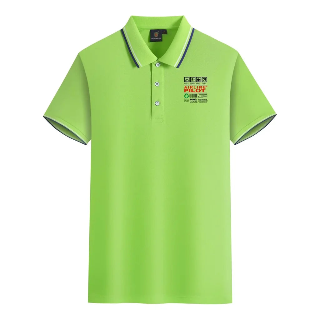 Airline Pilot Label Polo Shirt - view 7