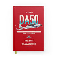 Thumbnail for Diamond DA50 RG design on red notebook