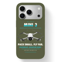 Thumbnail for DJI Mini 3 Case design on green army iphone case