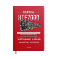 Thumbnail for HTF7000 design on red notebook