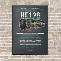 Thumbnail for HF120 vertical canvas print - framed - gray background