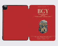 Thumbnail for Milan Bergamo Airport (BGY) design on red ipad tablet case