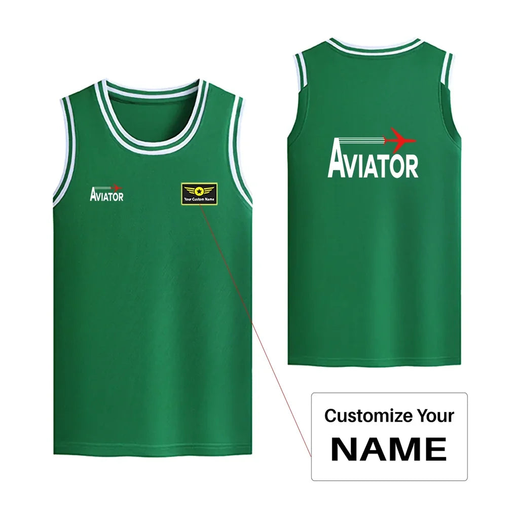 Customisable Aviator Basketball Print - view 7