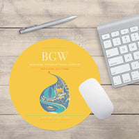 Thumbnail for Baghdad International Airport BGW Mouse-Pad Round - Yellow