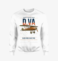 Thumbnail for Albatros D.Va design on white sweatshirt