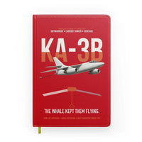 Thumbnail for KA-3B Skywarrior design on red notebook