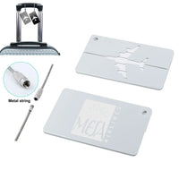 Thumbnail for Mesa Airlines Aluminum Luggage tag in silver