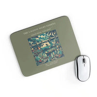 Thumbnail for VINTAGE G4407 - The Lagoon Night Fishing - Designed Mouse Pads design on greenarmy rectangle