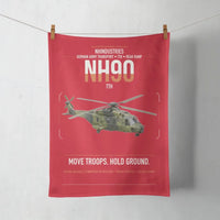 Thumbnail for NHIndustries NH90 TTH design on red towel