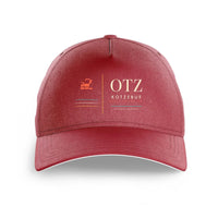 Thumbnail for Ralph Wien Memorial Airport OTZ — Kotzebue (OTZ) design on dark red printed hat