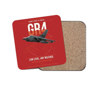 Thumbnail for Panavia Tornado GR4 design on red 1 piece coaster