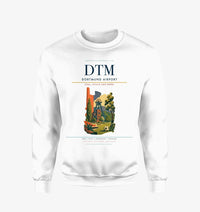 Thumbnail for Dortmund Airport (DTM) design on white sweatshirt