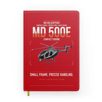 Thumbnail for MD Helicopters MD 500E design on red notebook