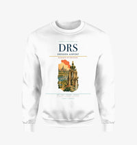 Thumbnail for Dresden Airport (DRS) design on white sweatshirt
