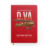 Thumbnail for Albatros D.Va design on red notebook
