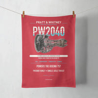 Thumbnail for PW2040 design on red towel