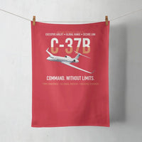 Thumbnail for C-37B Global Command Link design on red towel