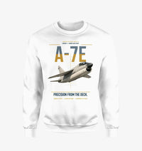 Thumbnail for A-7E Corsair II design on white sweatshirt