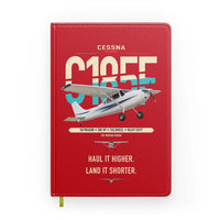 Thumbnail for Cessna A185F Skywagon design on red notebook