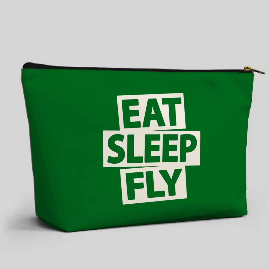 Eat Sleep Fly Zipper Pouch - view 7