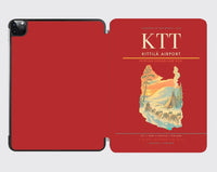 Thumbnail for Kittilä Airport (KTT) design on red ipad tablet case