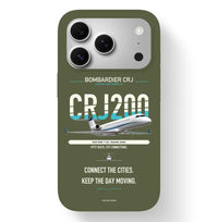 Thumbnail for CRJ200 Case design on green army iphone case