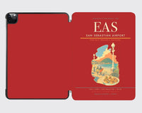 Thumbnail for San Sebastián Airport (EAS) design on red ipad tablet case