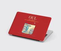 Thumbnail for Oulu Airport (OUL) design on red MacBook case